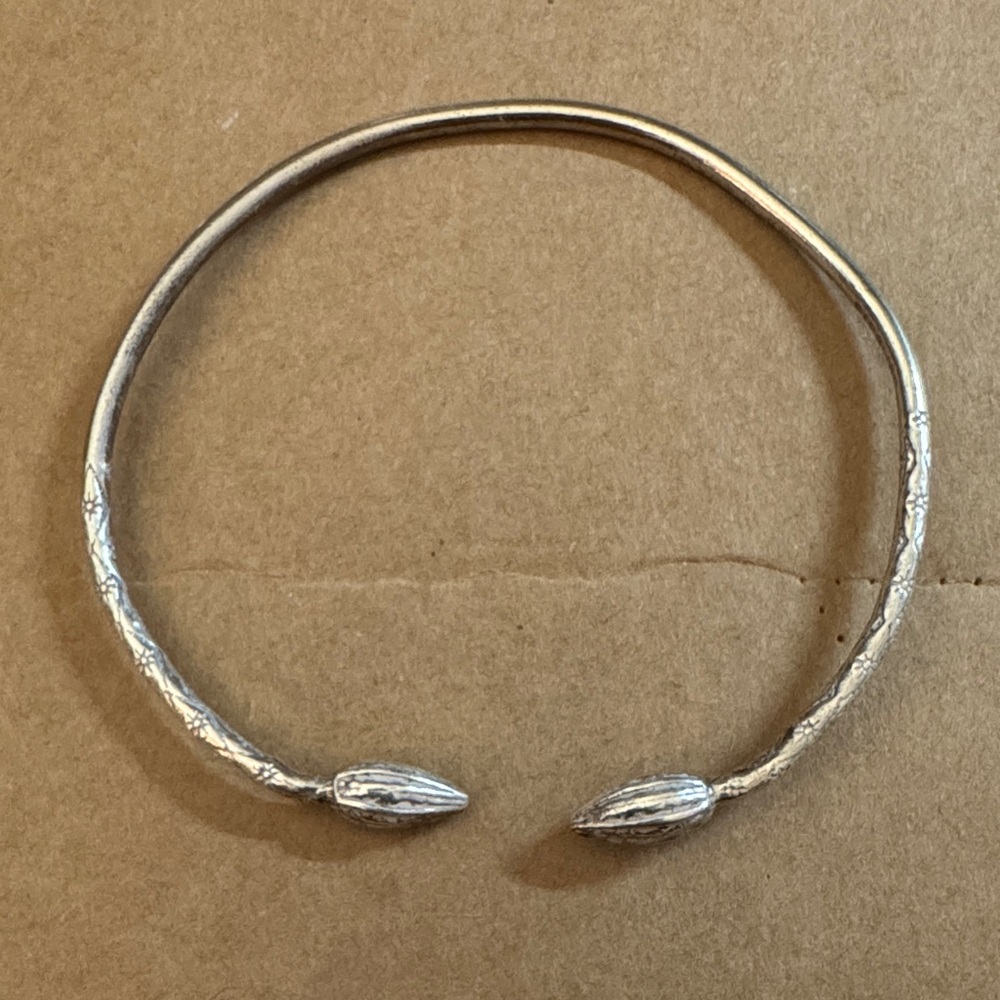 Elegant West Indian Silver Women's Bracelet
